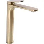 REA Rubinetto da Lavabo Marco Brush Gold High