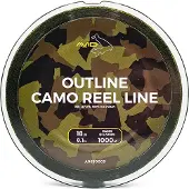 Avid Carp Lenza Da Pesca Per Carpe Outline Camo 1000 M
