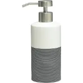 Sealskin Distributore di sapone Doppio grigio porcellana, 361840214