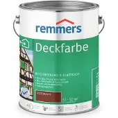 Remmers Deckfarbe Rotbraun 5 L Eimer