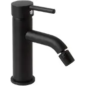 KIAMAMI VALENTINA Rubinetto miscelatore bidet nero opaco | Fassa