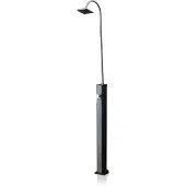 Gre Doccia solare in alluminio nero / 2 pezzi / 18 L