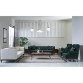 Xl Moebel Gmbh Sofagarnitur Dreisitzer Sessel Zweisitzer Stoffsofa Grün Polstersofas