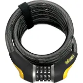 Onguard Serratura A Cavo Antitheft Combo Doberman-185 Cmx15 Mm