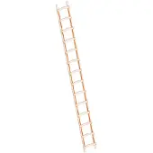 Layher 1046 Scala da carpentiere in legno a 14 pioli
