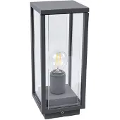 LUCANDE lampioncino Annalea, 35 cm, antracite, IP54