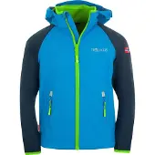 TROLLKIDS Kids Rondane Zip Off Jacket XT Giacca softshell Bambini (152, blu)