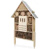 Wildlife Hotel per insetti XXL con tetto in metallo