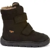 Froddo Kid's Zeru Tex Winter Barefoot Scarpe invernali Bambini (36, nero)