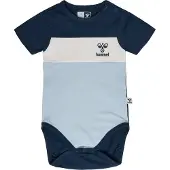 Hummel Body A Maniche Corte Azur Block