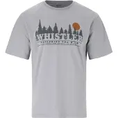 Whistler Cashew S/S T-Shirt T-shirt Uomo (S, grigio)