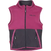 TROLLKIDS Kid's Kjerag Vest Gilet in pile Bambini (176, grigio)