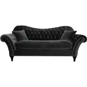 Xl Moebel Gmbh Couchen Polster Sofa Sofas Chesterfield Schwarz Dreisitzer Stoff Wohnzimmer