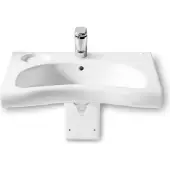 Roca Meridian - Lavabo sanitario 700x570 mm, bianco A32724H000