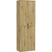 Meublorama Armadio 4 porte – Rovere chiaro – BODITE