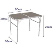 Marbueno Summer Tavolo Pieghevole 10031m 90x60 Cm