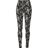 Urban Classics Leggings nero / bianco