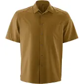 Gonso Adventure Shirt Maglietta da ciclismo Uomo (L, marrone)