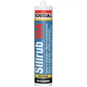 Soudal Silirub MA Silicone per pietra naturale Cartuccia 310 ml nero