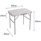 Marbueno Summer Tavolo Pieghevole 10012b 60x45x25 Cm
