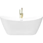 REA Vasca Freestanding Ferrano Slim 170 White