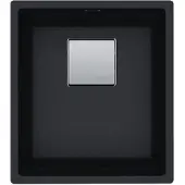 Franke lavello sottopiano Kubus 2 KNG 110-37 Fragranit+ Nero Opaco