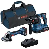 Bosch Hammer drill and grinder pack - - 0615A50037