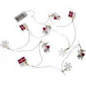 Star Trading LED-Lichterkette 'Reinbek', 10-tlg., LED bianco caldo