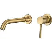 Valaz Miscelatore da incasso per lavabo BRAMPTON oro spazzolato