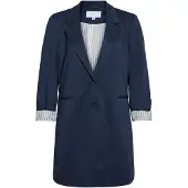Vila Visaga Lungo In Jersey Blazer