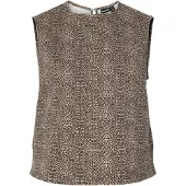 Pieces Top Senza Maniche | Marrone | M