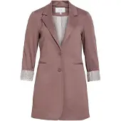 Vila Visaga Lungo In Jersey Blazer