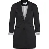 Vila Visaga Lungo In Jersey Blazer