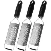 Microplane Gourmet set di 3 grattugie