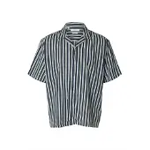 Selected Camicia A Maniche Corte Uomini Blu L