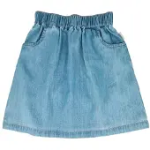 Maximo Kids' Mini Girl's Denim-Look Skirt Gonna Bambini (122/128, blu)