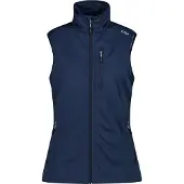 CMP Women's Light Softshell Vest Gilet softshell Donna (34, blu)
