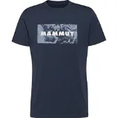 Mammut Trovat T-Shirt Logo T-shirt Uomo (XXL, blu)