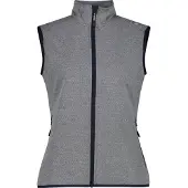 CMP Women's Vest Gilet in pile Donna (46, grigio)