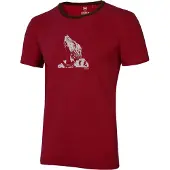Ocun Classic T Organic Airwolf T-shirt Uomo (M, rosso)