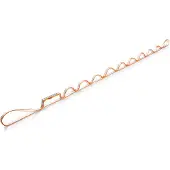 Ocun Daisychain Bio-Dyn 11 mm Fettuccia (115 cm, bianco)