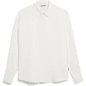 Armedangels Women's Larisaana L/S Camicetta Donna (S, bianco)