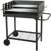 MASTER GRILL Griglia rettangolare per professionisti Mg648