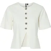 Pieces Cardigan A Maglia | Bianco | XS