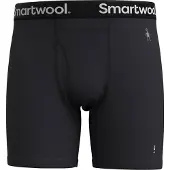 Smartwool Merino Boxer Brief Boxed Intimo lana merinos Uomo (XXL, nero)