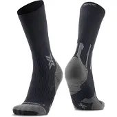 X-socks Run Discover Crew Calze da running (35-38, nero)