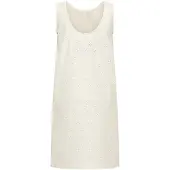 Tranquillo Women's Kleid Lenii Abito Donna (42, bianco/beige)