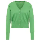 Tranquillo Women's Strickjacke Linaa Cardigan Donna (XS, verde)