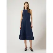 Y.A.S Yastove Lungo Vestito Di Jeans