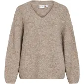 Vila Vimarley Scollo A V Pullover A Maglia